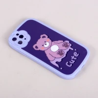 قاب فانتزی Cute Bear محافظ لنزدار iPhone 11 Pro Max