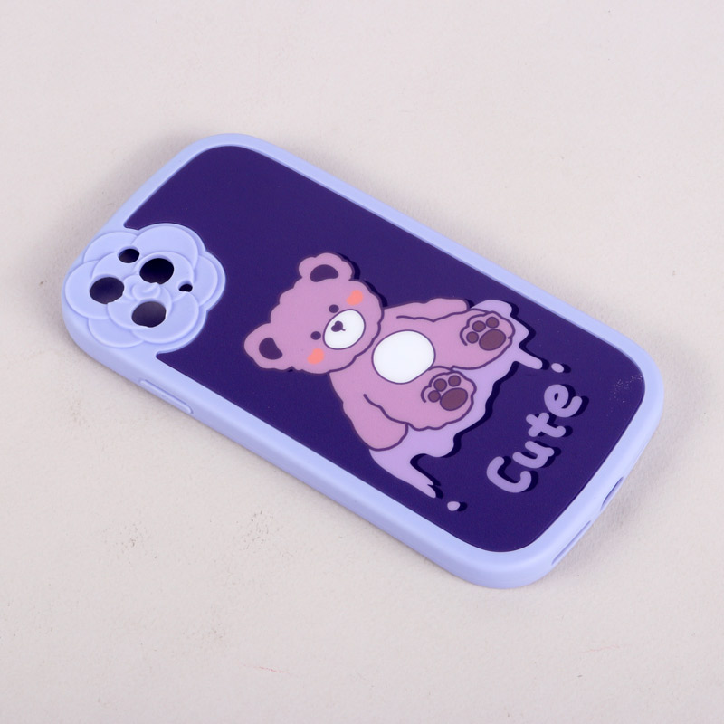 قاب فانتزی Cute Bear محافظ لنزدار iPhone 11 Pro Max