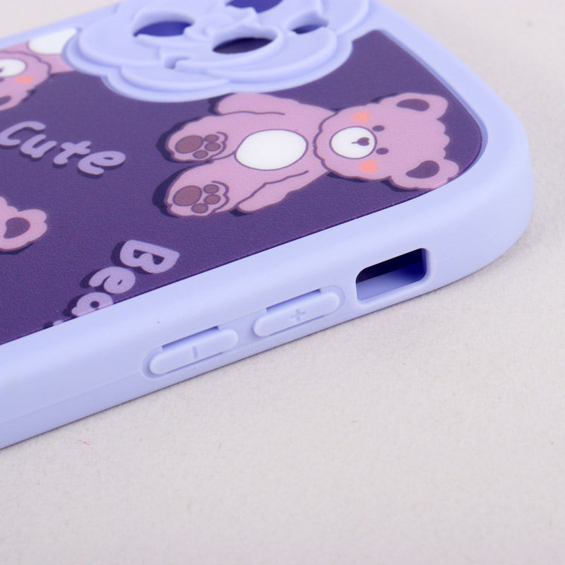 قاب فانتزی Cute Bear محافظ لنزدار iPhone 11 Pro Max