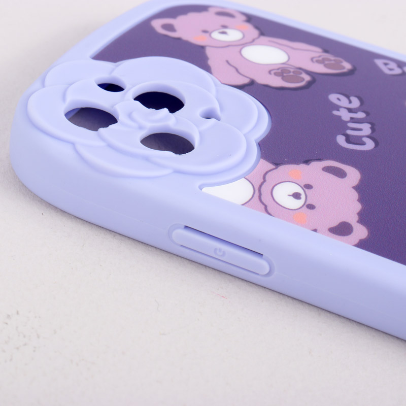 قاب فانتزی Cute Bear محافظ لنزدار iPhone 11 Pro Max