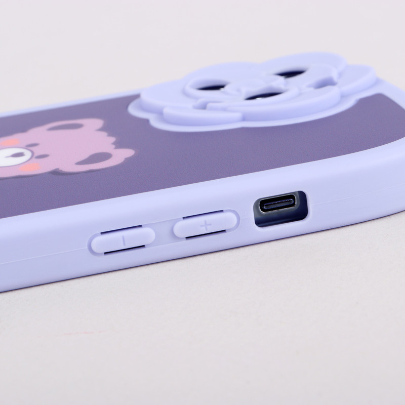 قاب فانتزی Cute Bear محافظ لنزدار iPhone 12 Pro Max