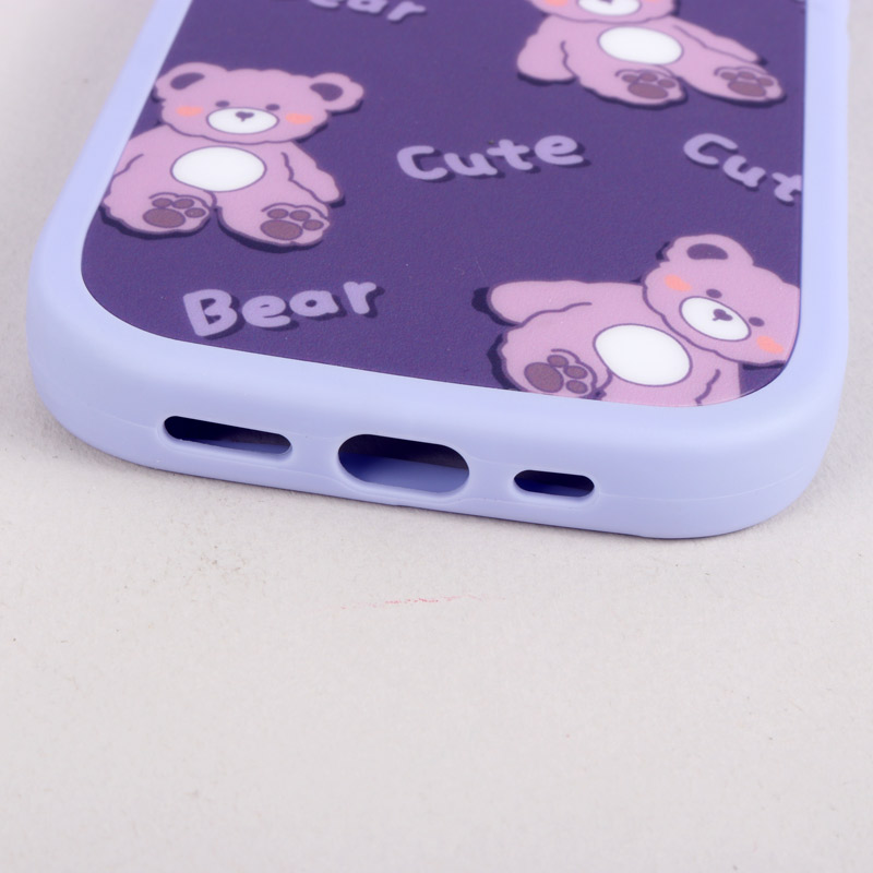 قاب فانتزی Cute Bear محافظ لنزدار iPhone 13