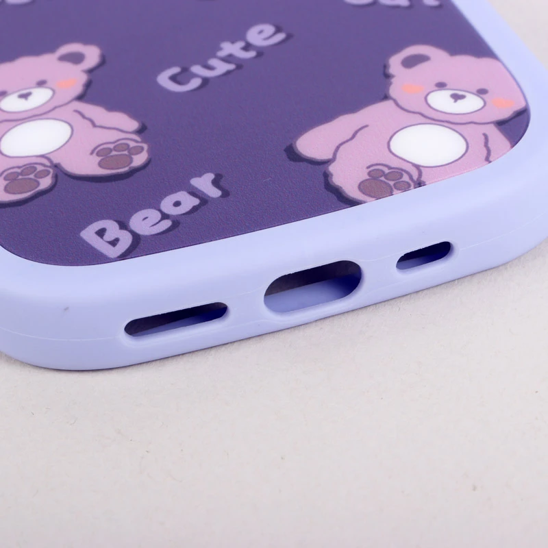 قاب فانتزی Cute Bear محافظ لنزدار iPhone 13 Pro