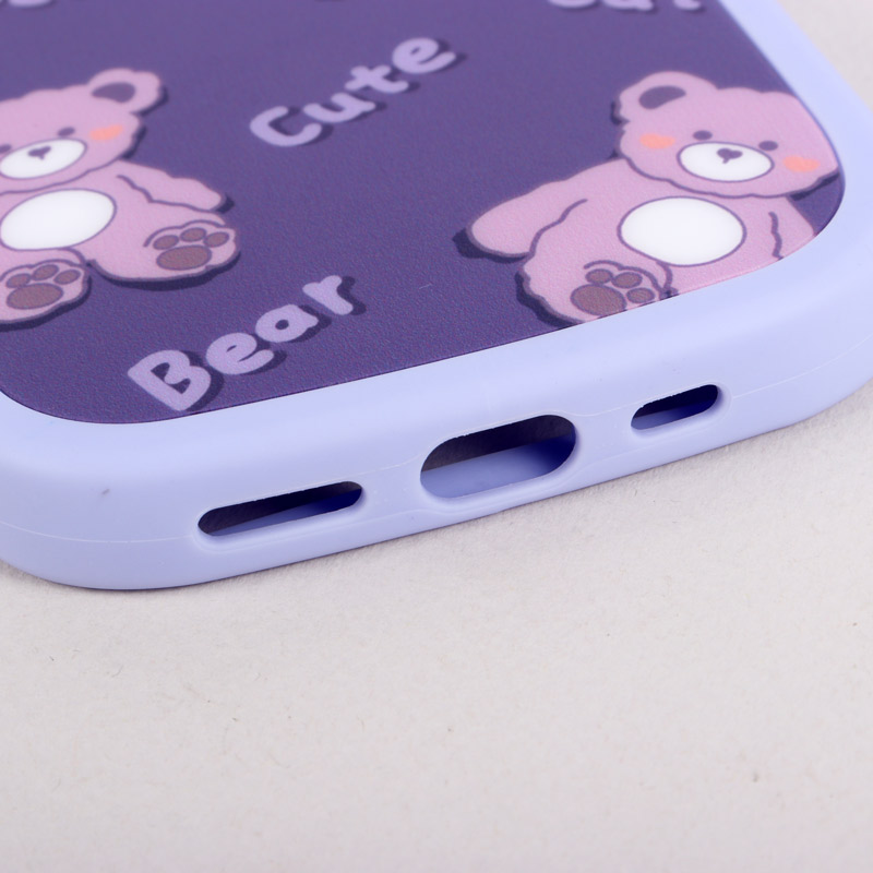 قاب فانتزی Cute Bear محافظ لنزدار iPhone 13 Pro