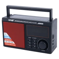 رادیو اسپیکر بلوتوثی رم و فلش خور خورشیدی NNS NS-2036S