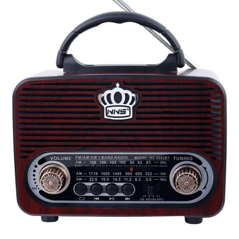 رادیو اسپیکر بلوتوثی رم و فلش خور NNS NS-8029BT