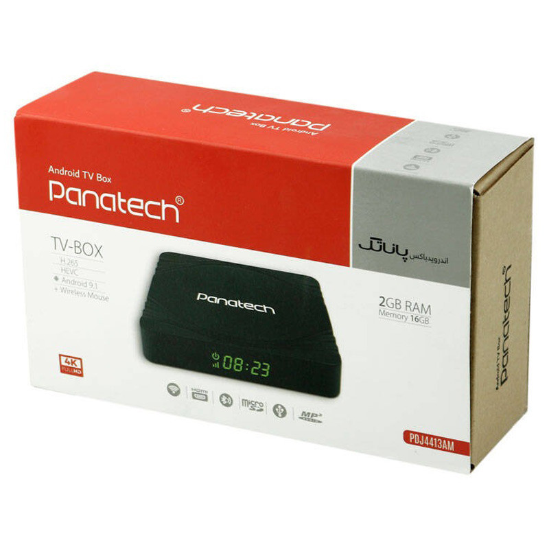اندروید باکس Panatech PDJ4413AM + فلش هدیه