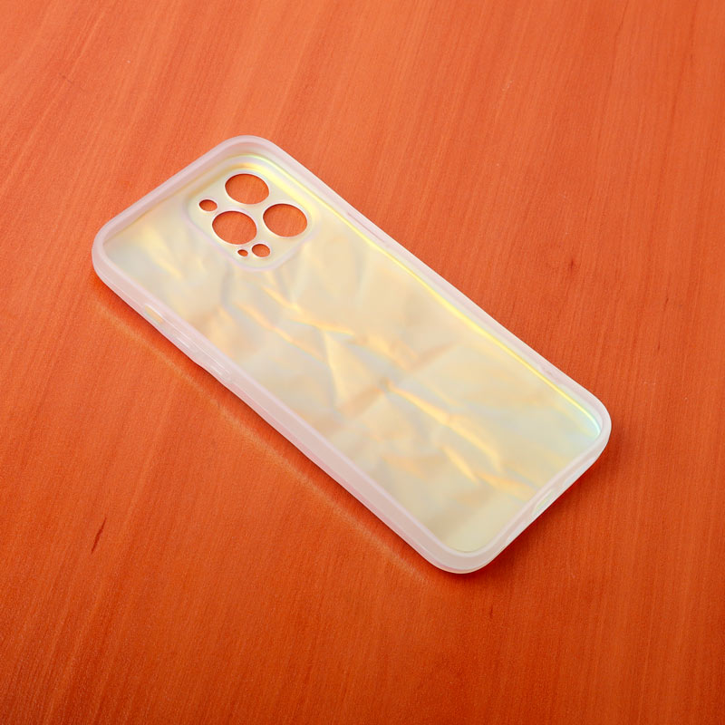 قاب شمعی هولوگرامی محافظ لنزدار iPhone 12 Pro Max