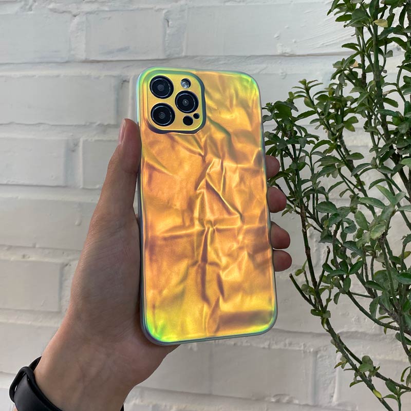 قاب شمعی هولوگرامی محافظ لنزدار iPhone 12 Pro Max