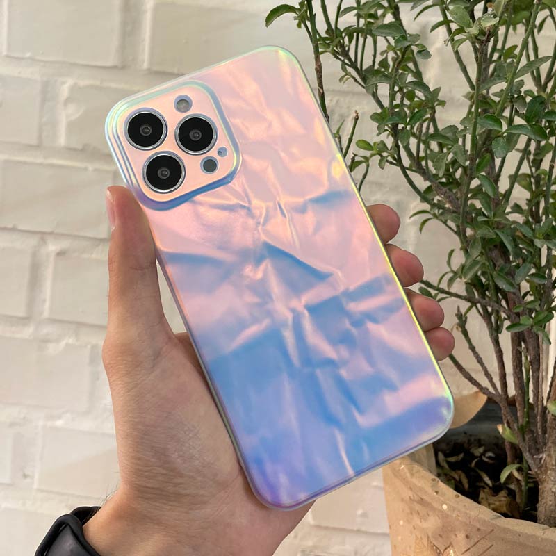 قاب شمعی هولوگرامی محافظ لنزدار iPhone 13 Pro Max