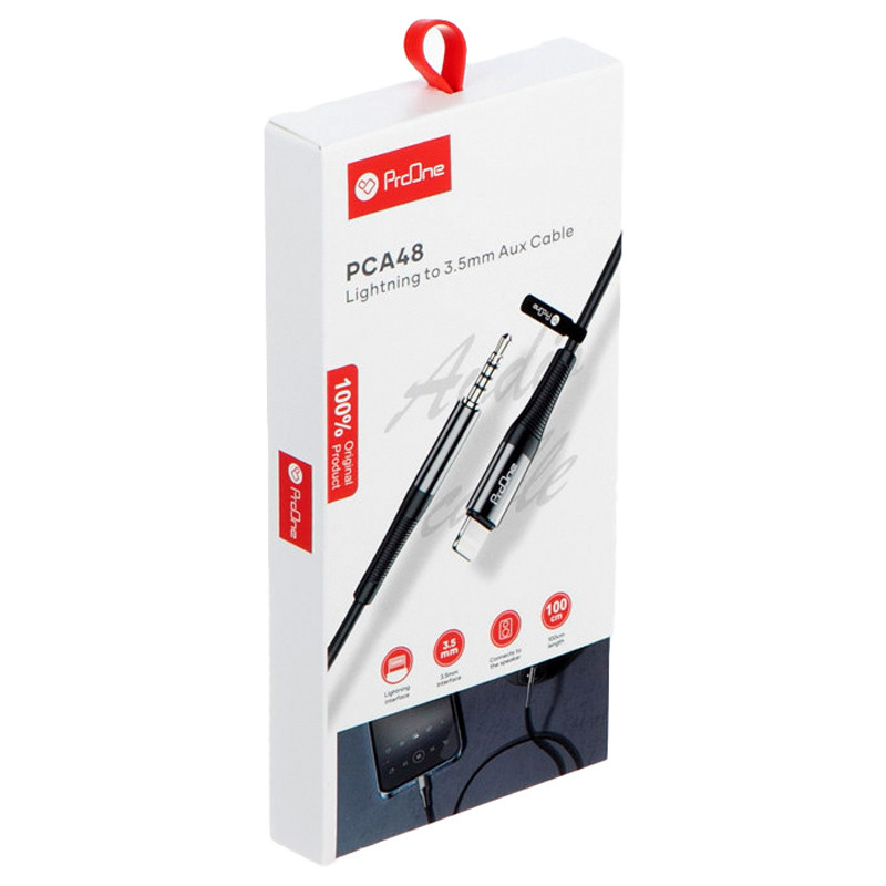 کابل تبدیل ProOne PCA48 Lightning To AUX 1m