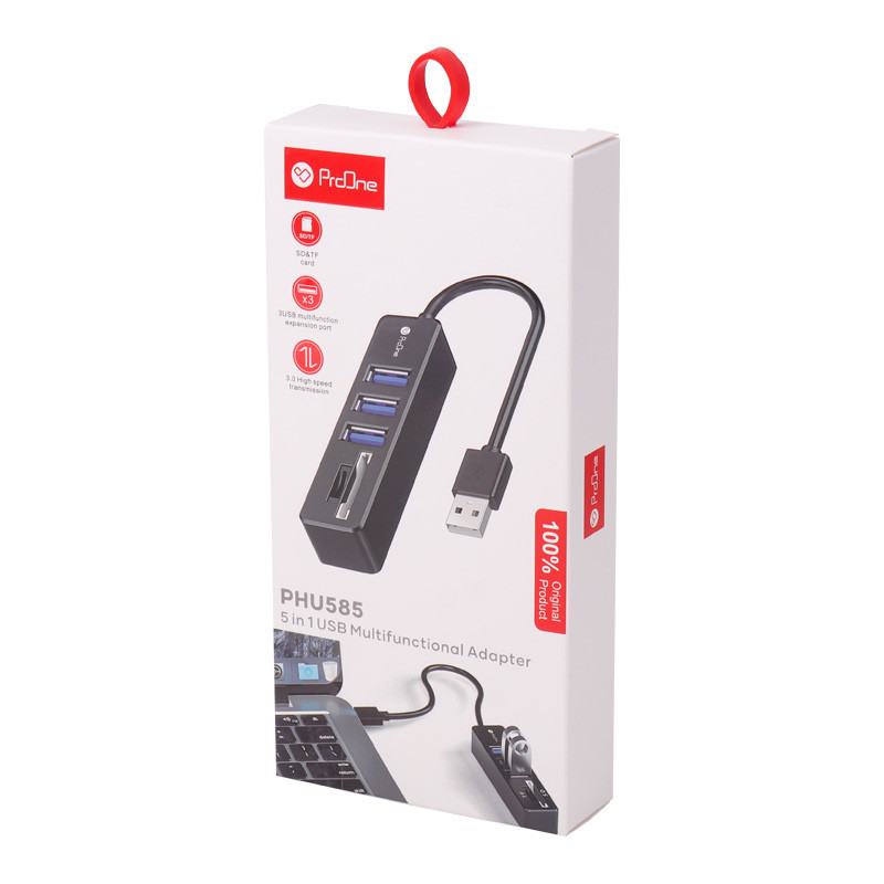 هاب 5 پورت USB 2.0 پرووان PHU585