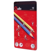 مداد رنگی 12 رنگ کوییلو Quilo