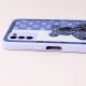 قاب پشت گلسی Robot Bear محافظ لنزدار Samsung Galaxy A03s / A02s