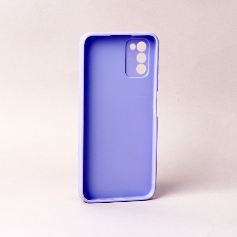 قاب پشت گلسی Robot Bear محافظ لنزدار Samsung Galaxy A03s / A02s