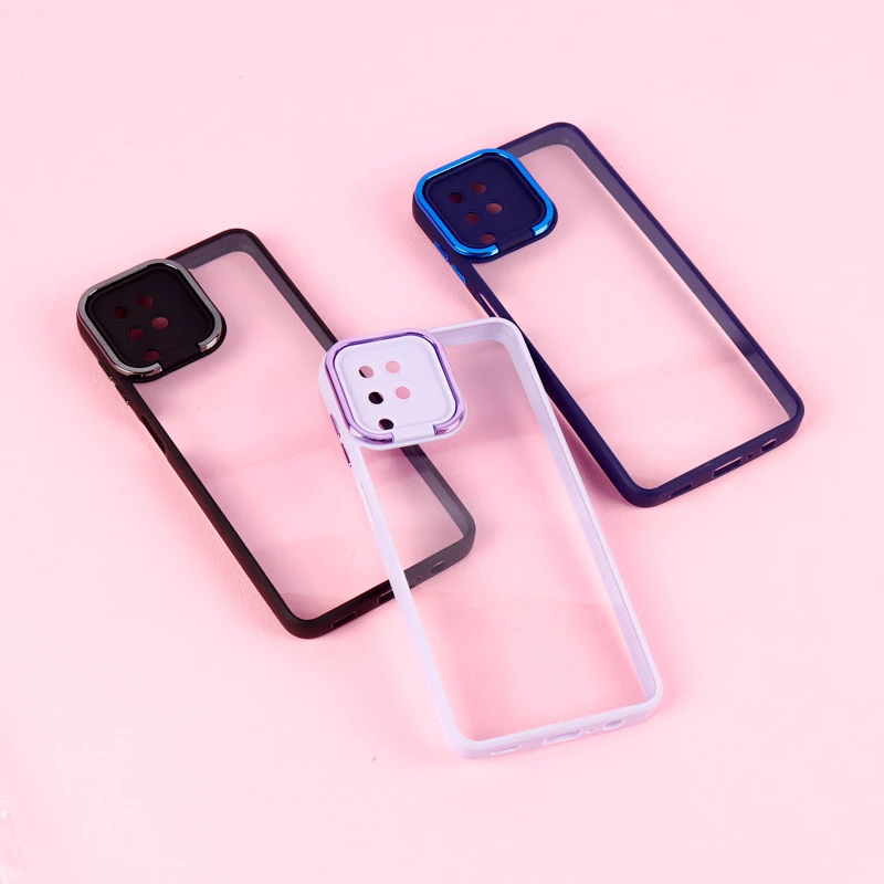 قاب PC سامسونگ Galaxy A12 / M12 متال ایرون محافظ لنزدار