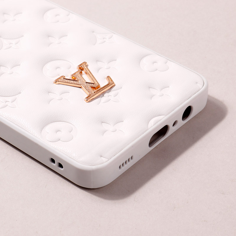 قاب پافر چرمی LV محافظ لنزدار Samsung Galaxy A12