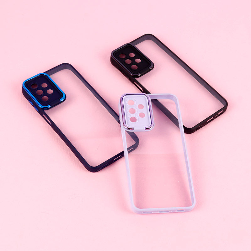 قاب PC سامسونگ Galaxy A13 4G متال ایرون محافظ لنزدار