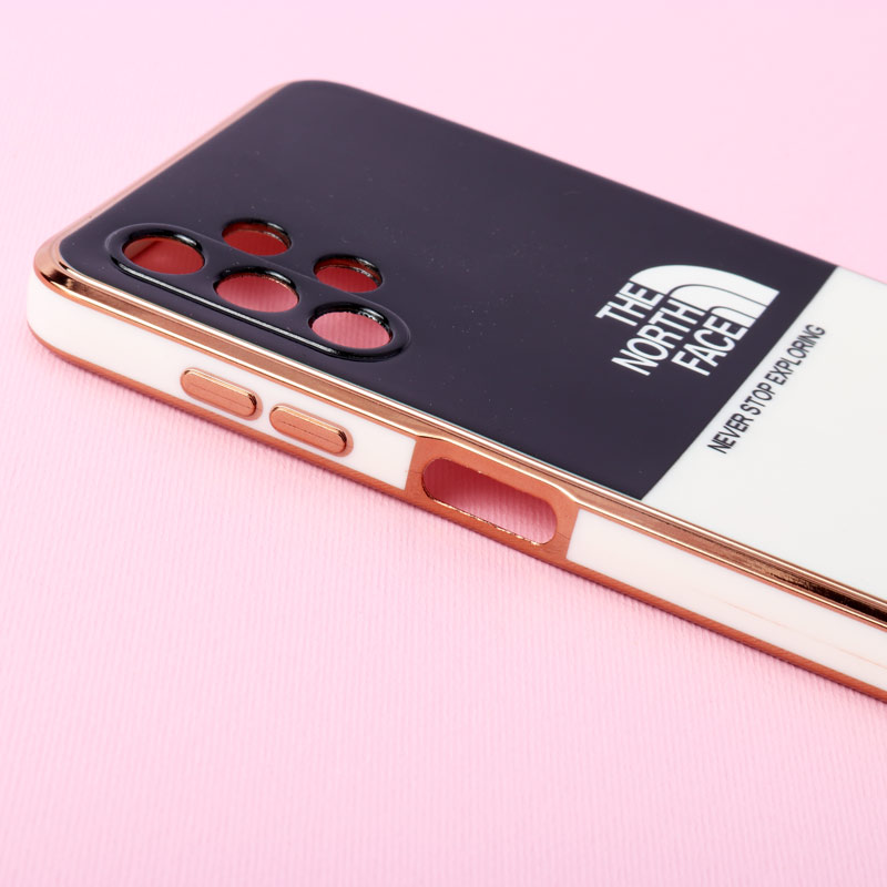 قاب دو رنگ سفید مشکی My Case محافظ لنزدار Samsung Galaxy A13 4G