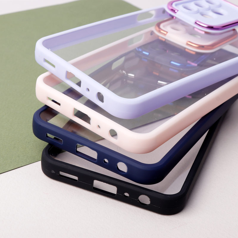 قاب PC سامسونگ Galaxy A13 4G متال ایرون محافظ لنزدار