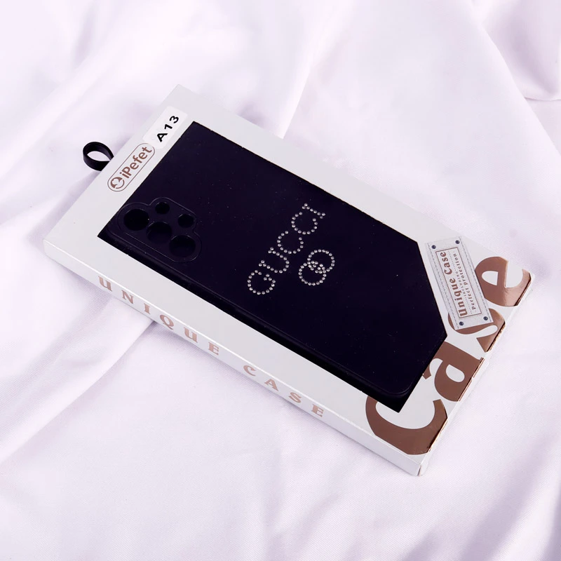 قاب PVD نگین دار Ipefet محافظ لنزدار Samsung Galaxy A23 مشکی
