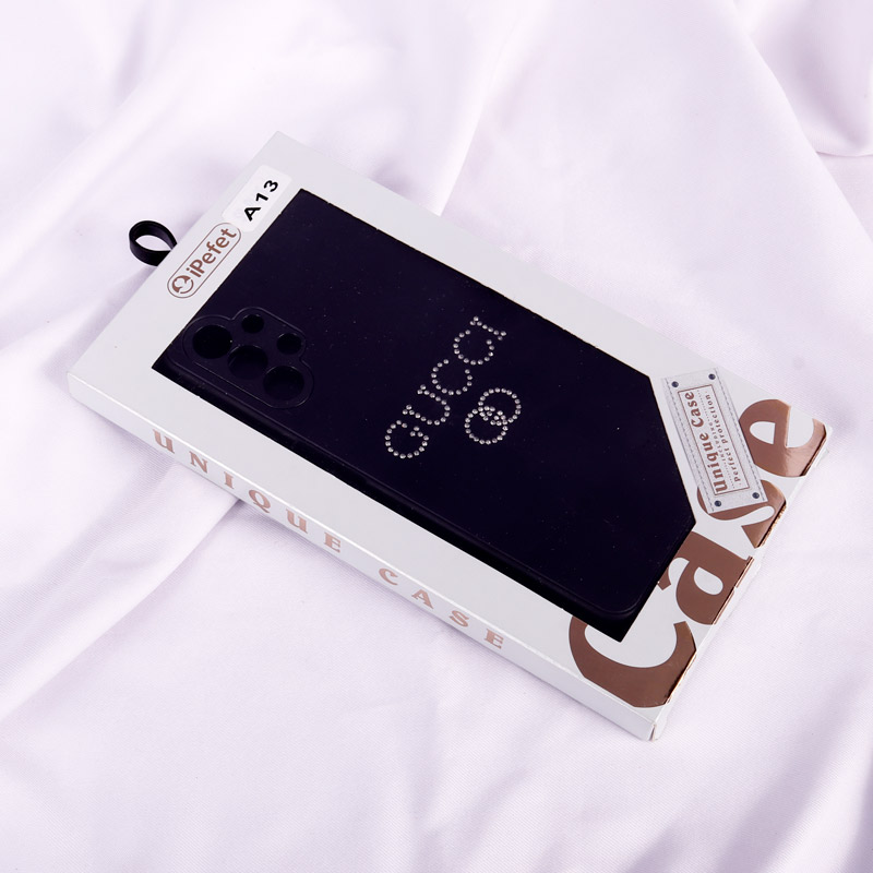 قاب PVD نگین دار Ipefet محافظ لنزدار Samsung Galaxy A23 مشکی