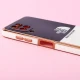 قاب دو رنگ سفید مشکی My Case محافظ لنزدار Samsung Galaxy A22 4G