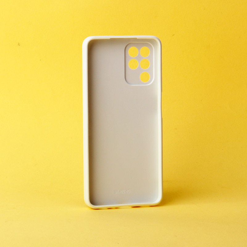 قاب پشت گلسی Robot Bear محافظ لنزدار Samsung Galaxy A22 4G