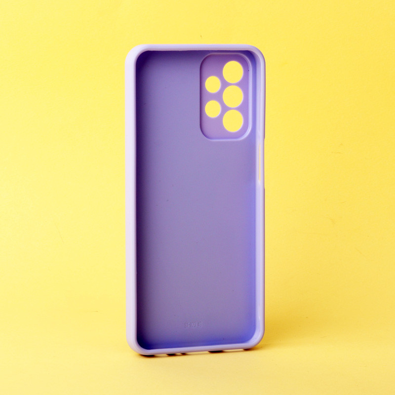 قاب پشت گلسی Robot Bear محافظ لنزدار Samsung Galaxy A23