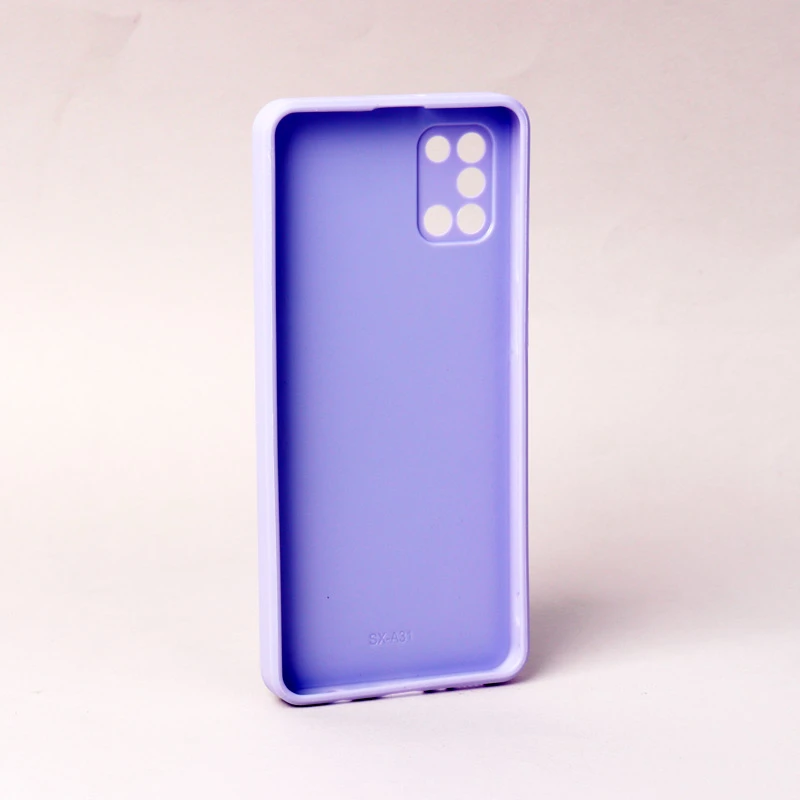 قاب پشت گلسی Robot Bear محافظ لنزدار Samsung Galaxy A31