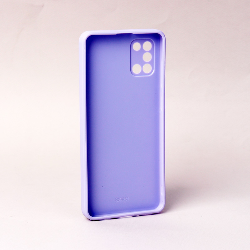 قاب پشت گلسی Robot Bear محافظ لنزدار Samsung Galaxy A31