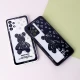قاب پشت گلسی Robot Bear محافظ لنزدار Samsung Galaxy A32 5G