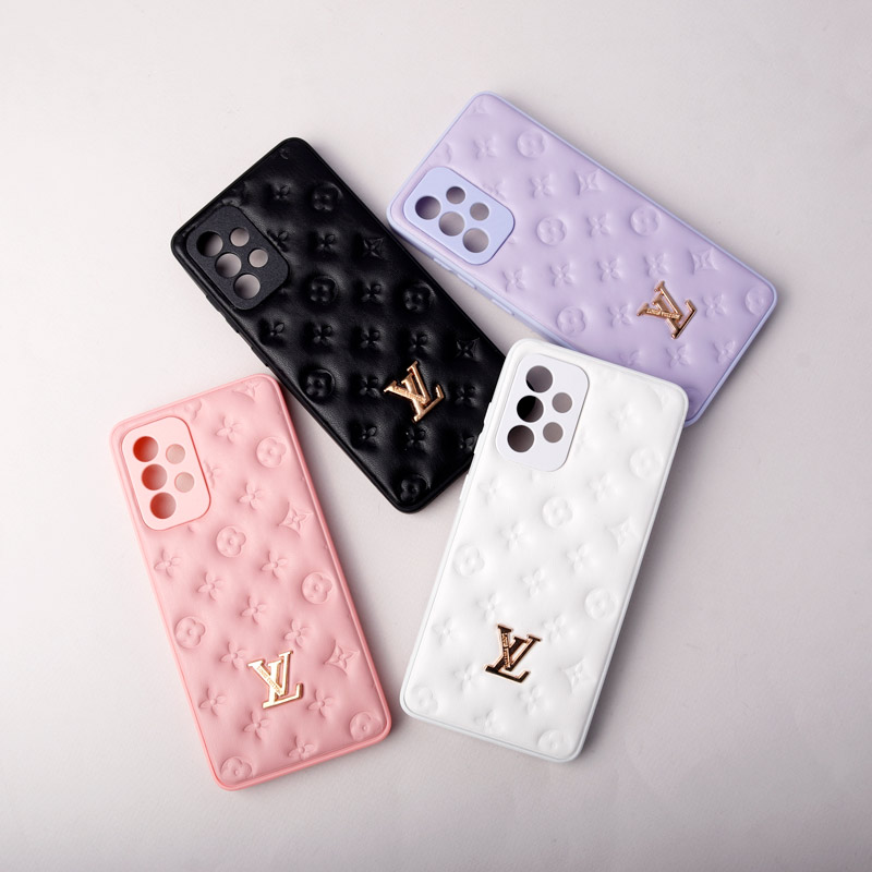 قاب پافر چرمی LV محافظ لنزدار Samsung Galaxy A52 / A52s