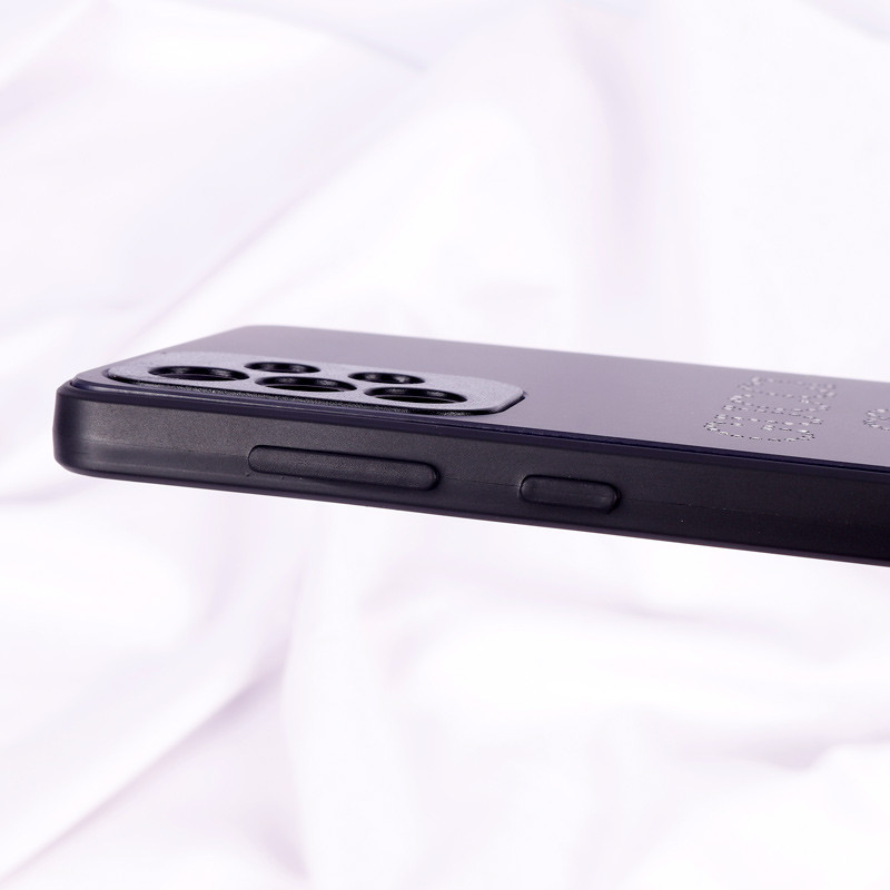 قاب PVD نگین دار Ipefet محافظ لنزدار Samsung Galaxy A73 مشکی
