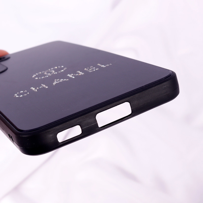 قاب PVD نگین دار Ipefet محافظ لنزدار Samsung Galaxy S21 FE 5G مشکی