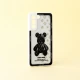 قاب پشت گلسی Robot Bear محافظ لنزدار Samsung Galaxy S21 FE 5G
