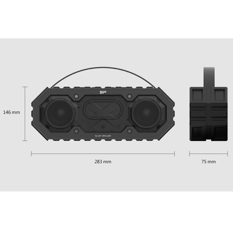 اسپیکر بلوتوثی Silicon Power BS82 + کابل هدیه