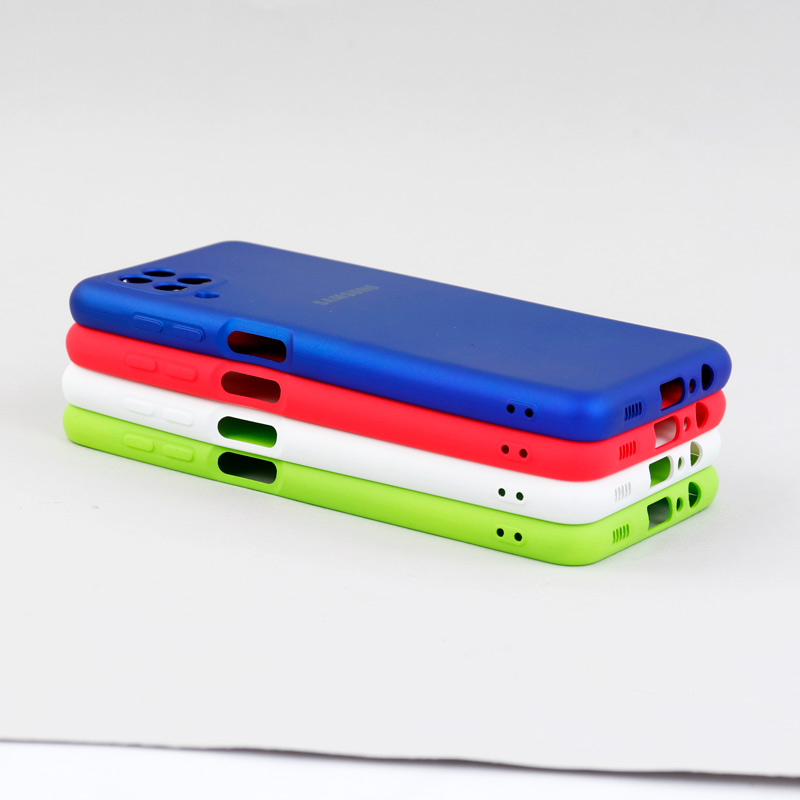 قاب سیلیکونی محافظ لنزدار Samsung Galaxy A12