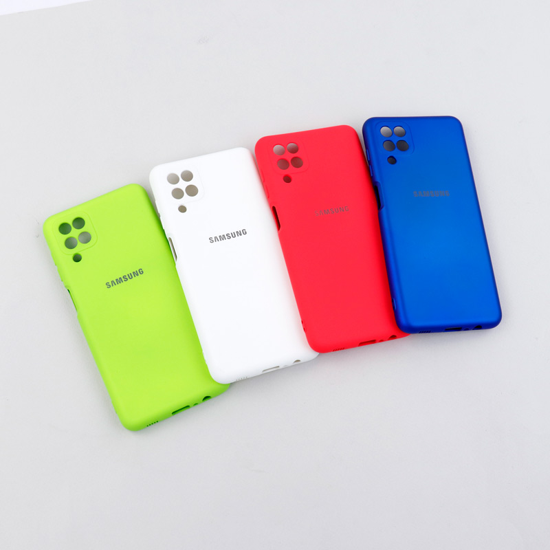 قاب سیلیکونی محافظ لنزدار Samsung Galaxy A12