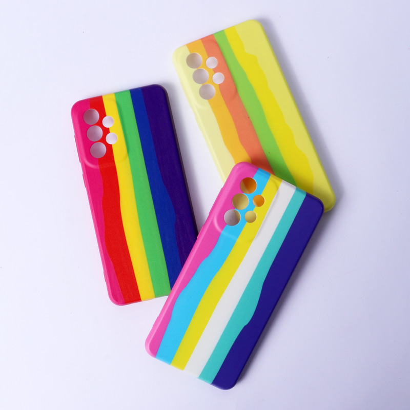 قاب محافظ لنزدار رنگین کمانی Highcopy سامسونگ Samsung Galaxy A33 5G سری A
