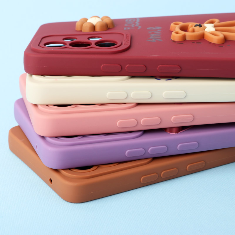 قاب عروسکی برجسته محافظ لنزدار Samsung Galaxy A53 5G