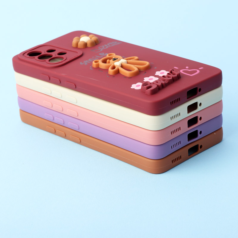 قاب عروسکی برجسته محافظ لنزدار Samsung Galaxy A53 5G