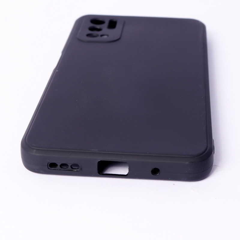 قاب محافظ لنزدار سیلیکونی Highcopy شیائومی Xiaomi Poco M3 Pro سری A مشکی
