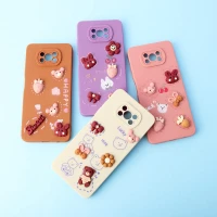 قاب عروسکی برجسته محافظ لنزدار Xiaomi Poco X3