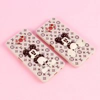 قاب میکی موس برجسته LV محافظ لنزدار Xiaomi Poco X3
