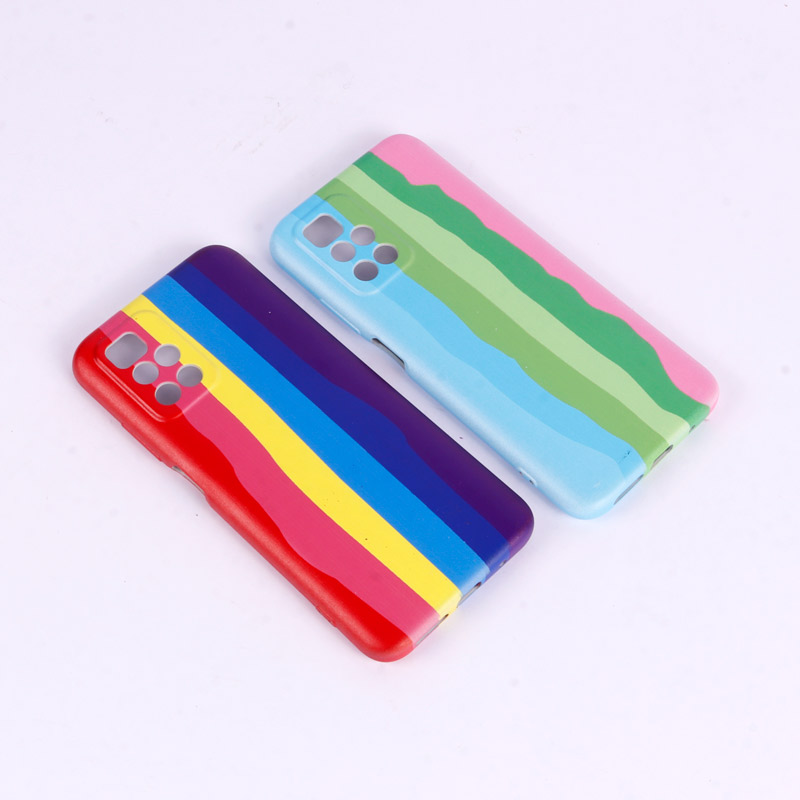 قاب محافظ لنزدار رنگین کمانی Highcopy شیائومی Xiaomi Redmi Note 11 4G سری A
