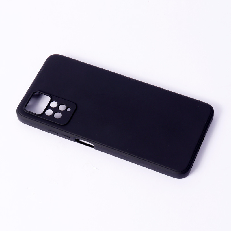 قاب محافظ لنزدار سیلیکونی Highcopy شیائومی Xiaomi Redmi Note 11 Pro سری A مشکی