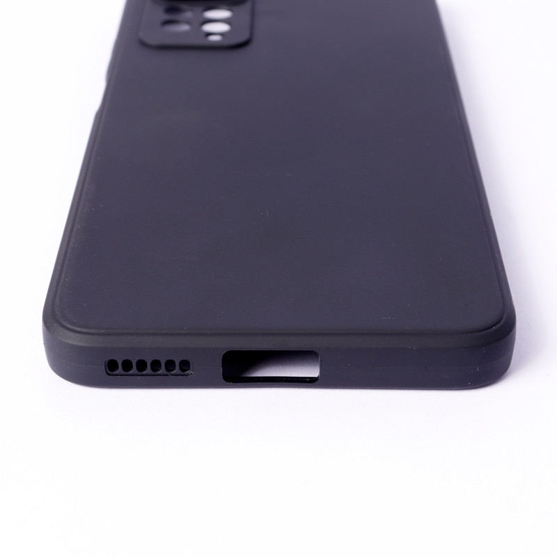 قاب محافظ لنزدار سیلیکونی Highcopy شیائومی Xiaomi Redmi Note 11 Pro سری A مشکی
