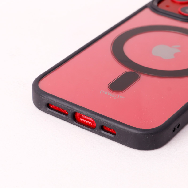 قاب شفاف Funshare مگ سیف iPhone 13 مشکی