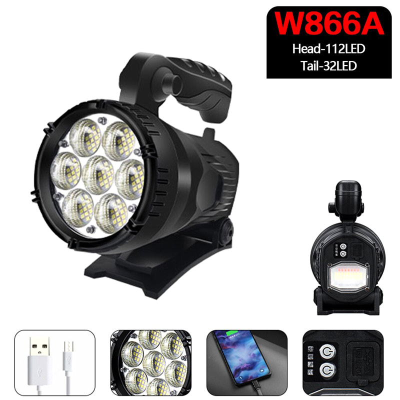 چراغ قوه شارژی Strong Light W866A
